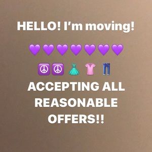 MOVING SALE  - MAKE ME AN OFFER